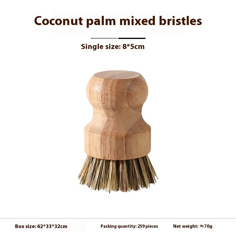 Kitchen Gadget | Moso Bamboo & Sisal Coconut Palm Cleaning Brush
