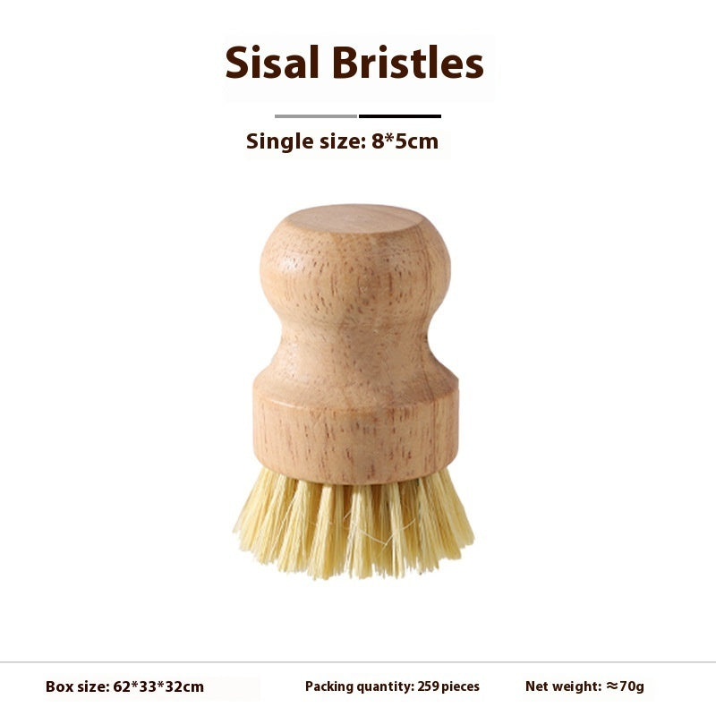 Kitchen Gadget | Moso Bamboo & Sisal Coconut Palm Cleaning Brush