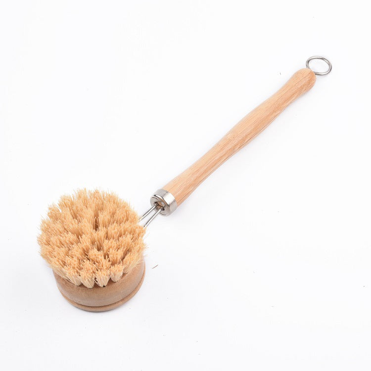 The Ultimate Eco-Scrub Bundle: Bamboo Dispenser Handle + Agave & Coconut Heads
