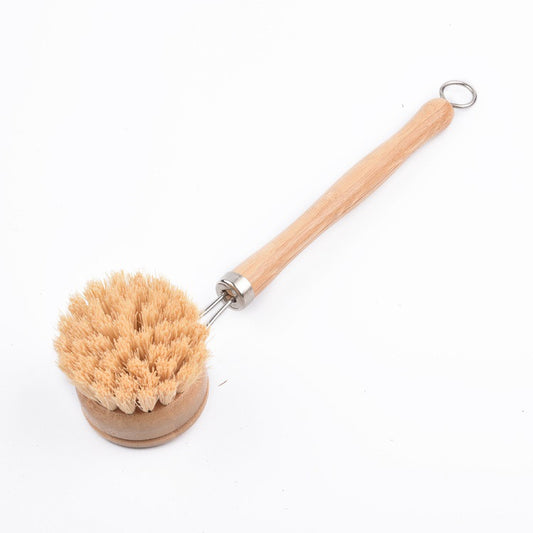 The Ultimate Eco-Scrub Bundle: Bamboo Dispenser Handle + Agave & Coconut Heads