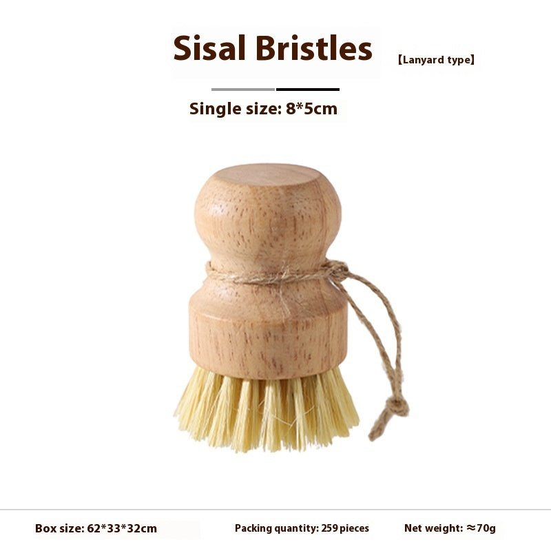 Kitchen Gadget | Moso Bamboo & Sisal Coconut Palm Cleaning Brush