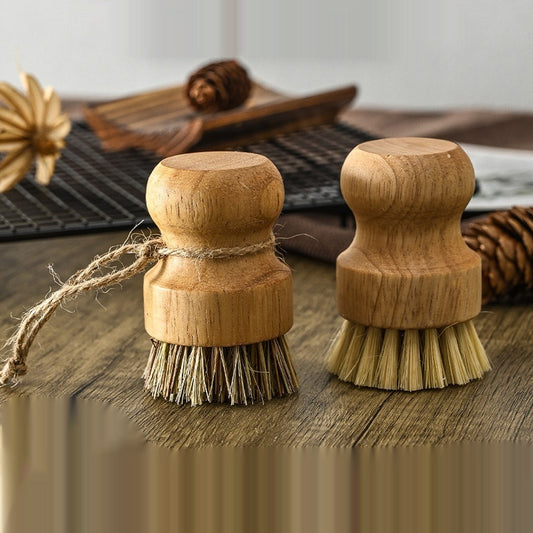 Kitchen Gadget | Moso Bamboo & Sisal Coconut Palm Cleaning Brush