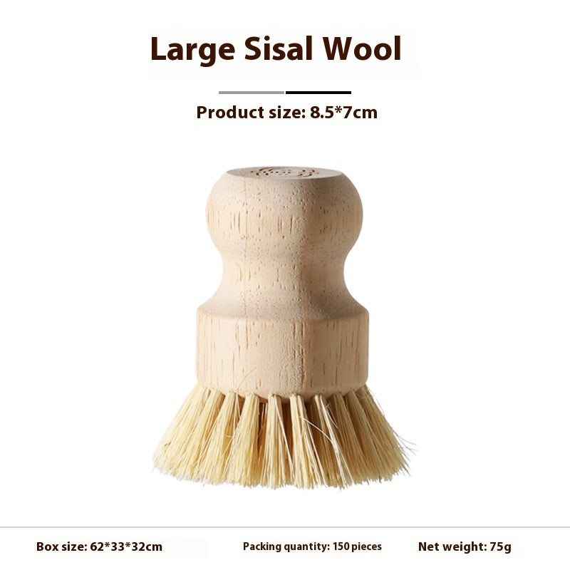 Kitchen Gadget | Moso Bamboo & Sisal Coconut Palm Cleaning Brush